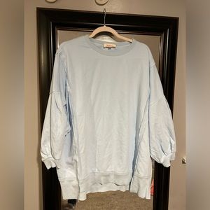 Peach Love sweatshirt oversized